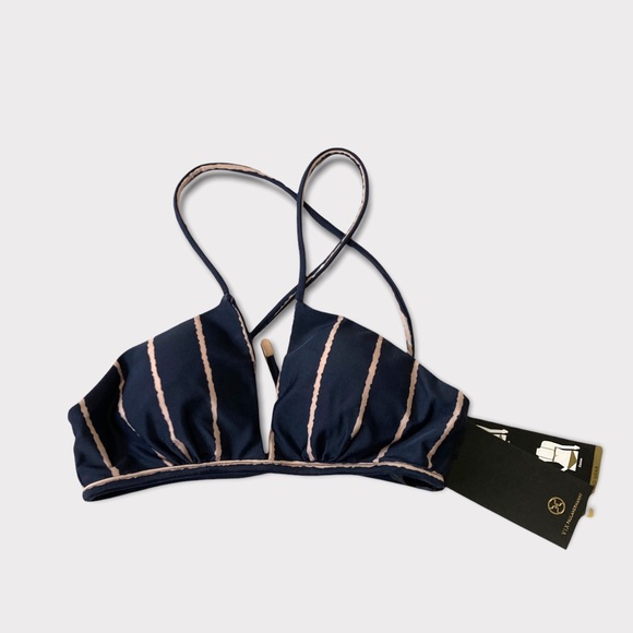 Vix Swimwear Celina Nautical Top Size S NWT - Picture 2 of 5